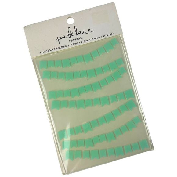 Park Lane Paperie Embossing Folders & Border Lot Of Three NEW In Plastic - Picture 4 of 4